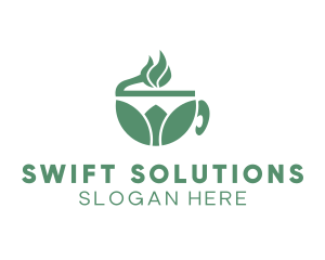 Organic Green Tea logo design