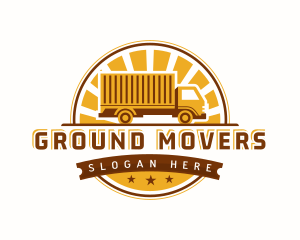 Truck Mover Logistics logo design