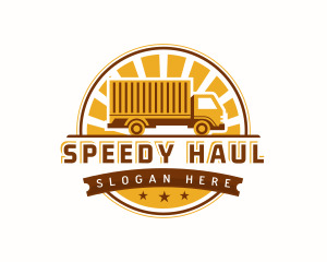 Truck Mover Logistics logo design