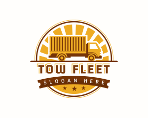 Truck Mover Logistics logo design