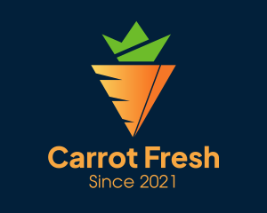 Carrot Crown Vegetable logo