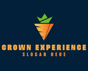 Carrot Crown Vegetable logo