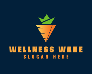 Carrot Crown Vegetable logo