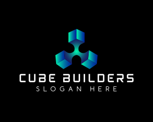 Cube Tech Cyber logo design