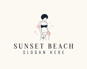 Bikini Beauty Lingerie logo design