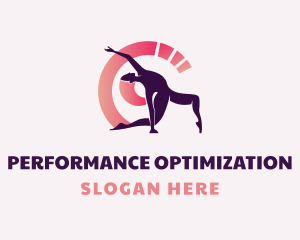 Dance Girl Performer logo design