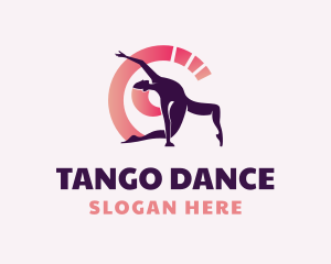 Dance Girl Performer logo design