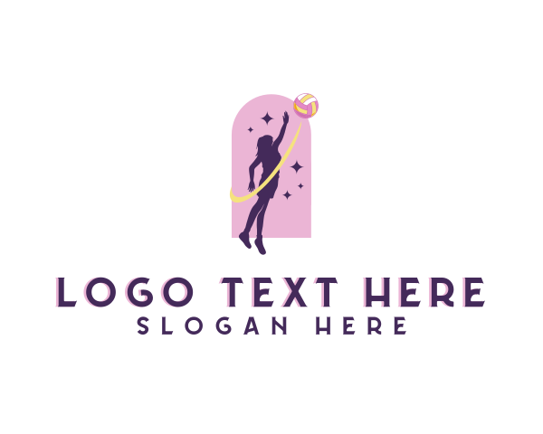 Woman logo example 1