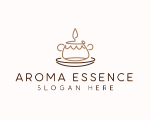 Scented Candle Decor logo design