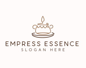 Scented Candle Decor logo design