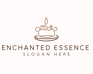 Scented Candle Decor logo design