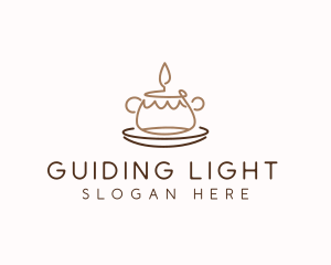 Scented Candle Decor logo design