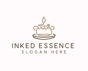 Scented Candle Decor logo design