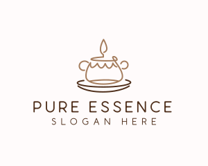 Scented Candle Decor logo design