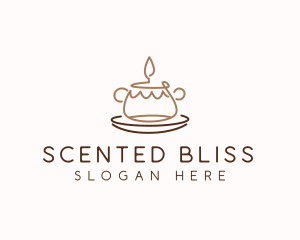 Scented Candle Decor logo design