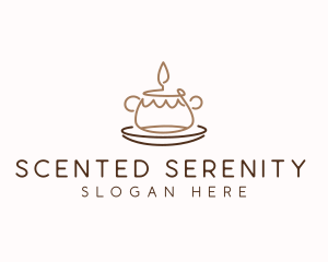 Scented Candle Decor logo design