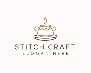 Scented Candle Decor logo design