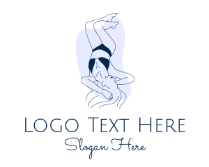 Sexy Woman Body logo