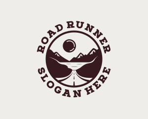 Mountain Travel Road logo design