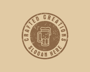 Retro Brewery Beer logo design