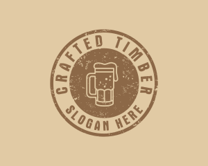 Retro Brewery Beer logo design