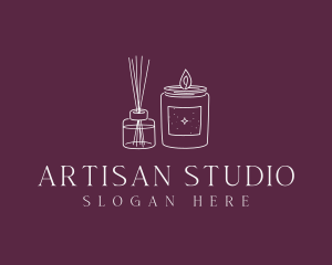 Candle Decor Artisanal logo design