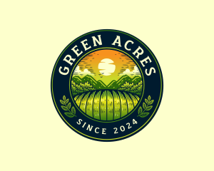 Farm Agriculture Field logo design