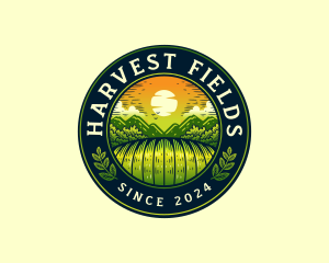 Farm Agriculture Field logo design