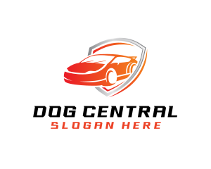 Car Sedan Garage Logo