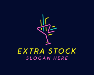 Neon Cocktail Strobe Logo