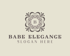 Stylish Floral Garden logo design