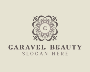 Stylish Floral Garden logo design