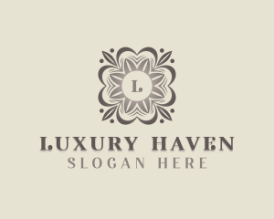 Stylish Floral Garden logo design