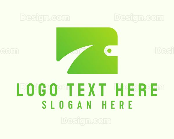 Green Digital Wallet Logo