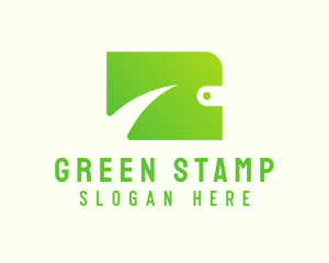 Green Digital Wallet  logo design