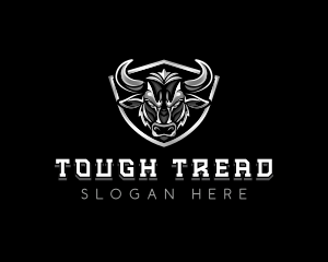 Angry Bull Horn logo design