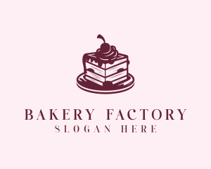 Cake Slice Bakery logo design