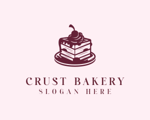 Cake Slice Bakery logo design