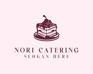 Cake Slice Bakery logo design