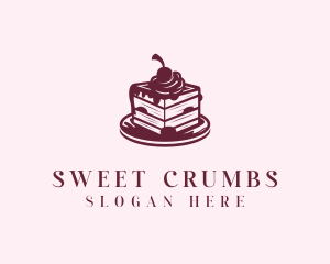 Cake Slice Bakery logo design