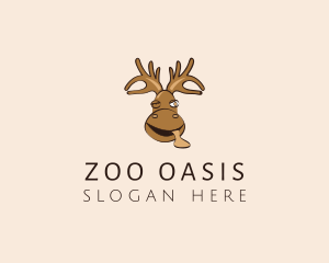 Wild Moose Zoo logo design