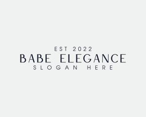 Elegant Cosmetics Brand logo design