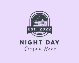 Night Home Mansion logo design