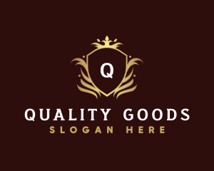 Premium Quality Jewelry Shield logo design