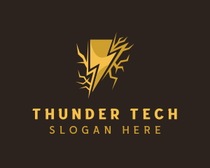 Thunder Bolt Electrician logo
