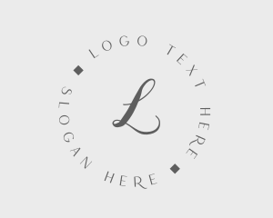 Elegant Cursive Fashion logo