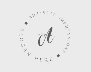 Elegant Cursive Fashion logo design