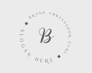 Elegant Cursive Fashion logo design