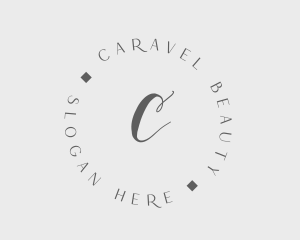 Elegant Cursive Fashion logo design