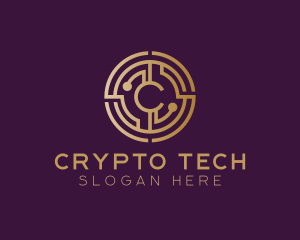 Digital Money Crypto logo design